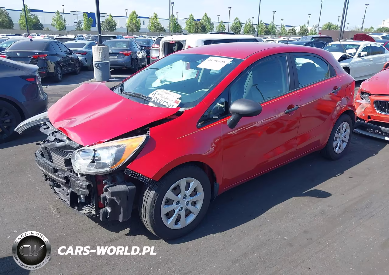 2015 Kia Rio Lx VIN:KNADM5A32F6458458 - 2