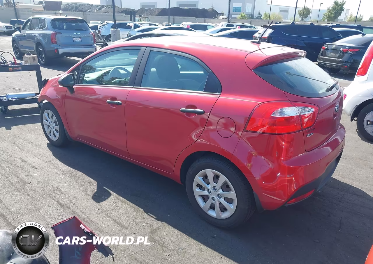 2015 Kia Rio Lx VIN:KNADM5A32F6458458 - 3