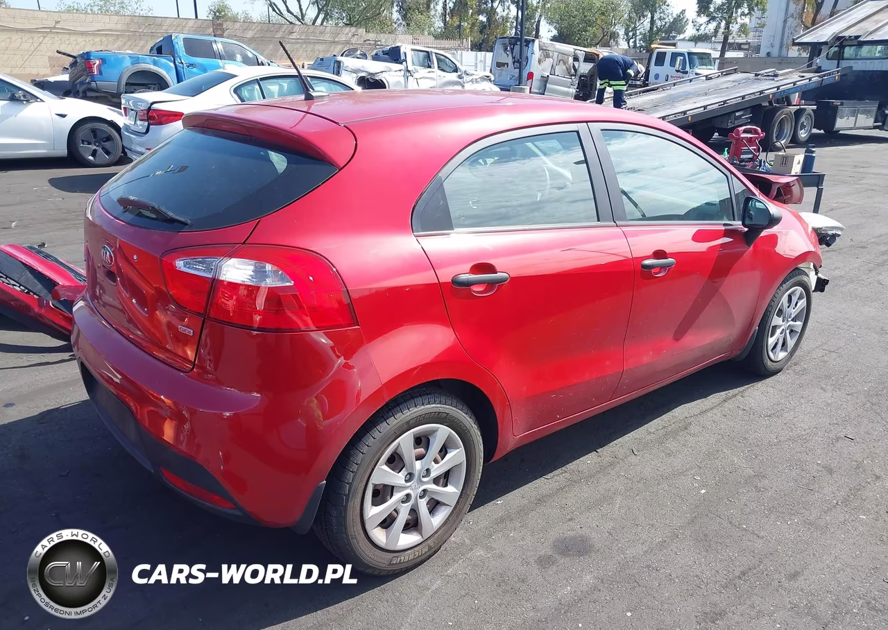 2015 Kia Rio Lx VIN:KNADM5A32F6458458 - 4
