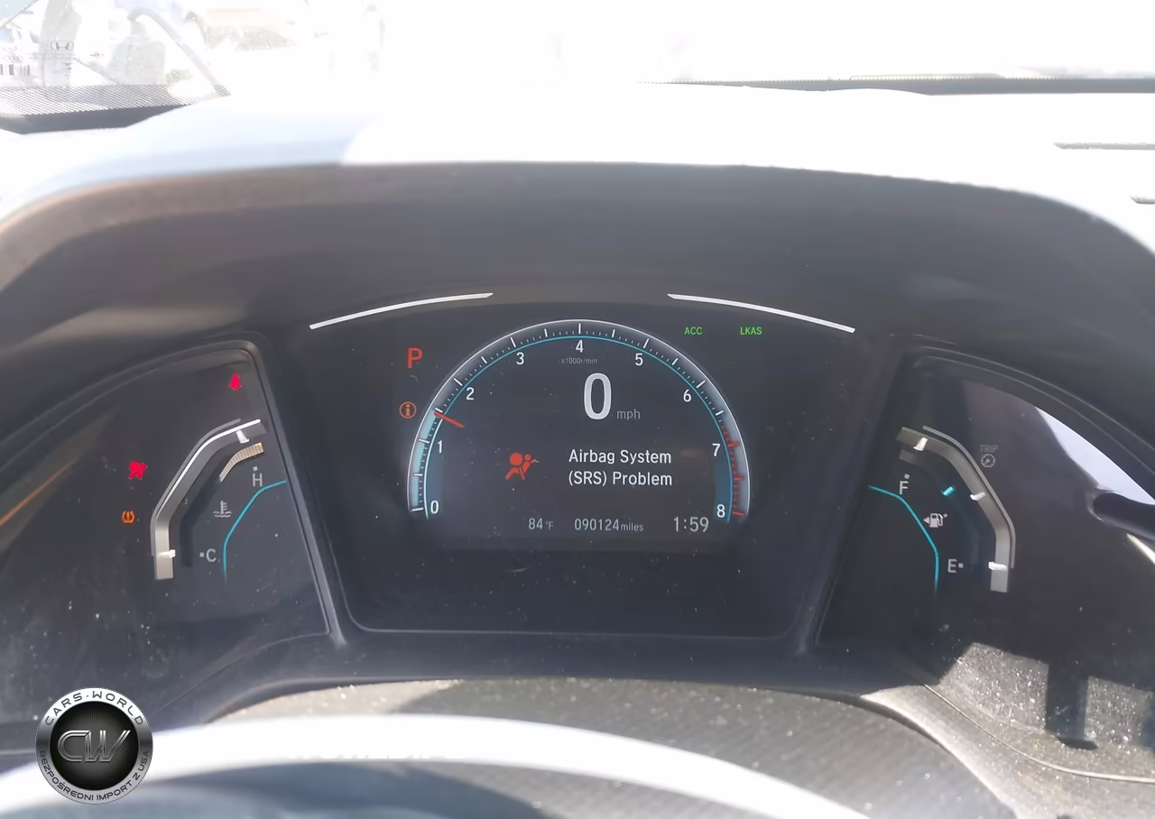2019 Honda Civic Lx VIN:2HGFC2F61KH559128 - 7