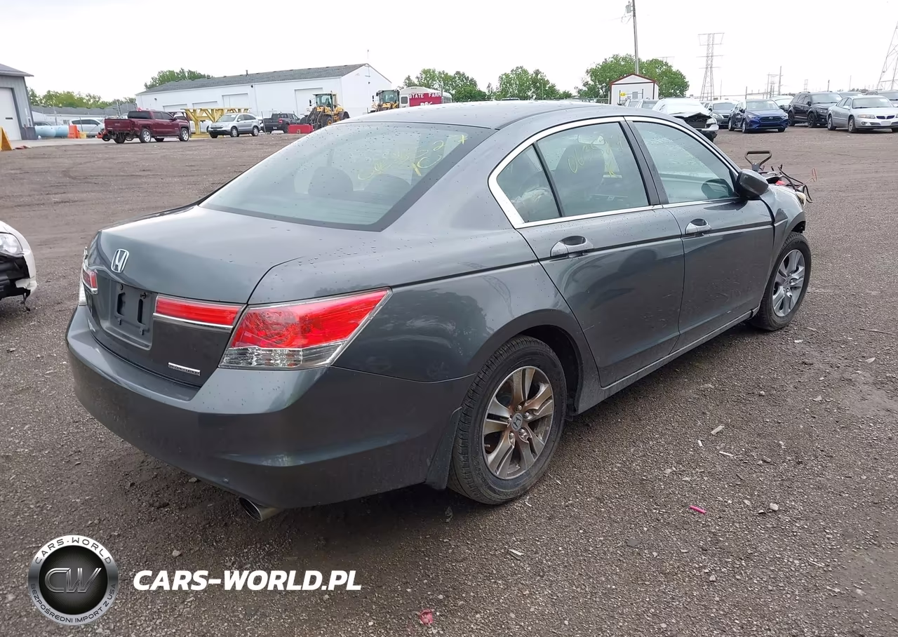 2012 Honda Accord 2.4 Se VIN:1HGCP2F61CA063527 - 4