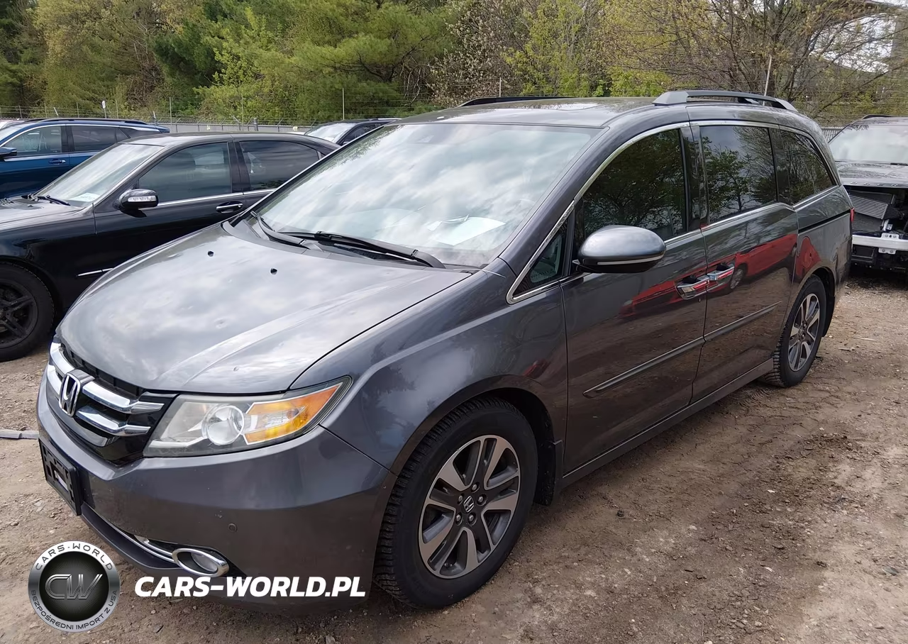 2015 Honda Odyssey Touring-Touring Elite VIN:5FNRL5H90FB072891 - 2