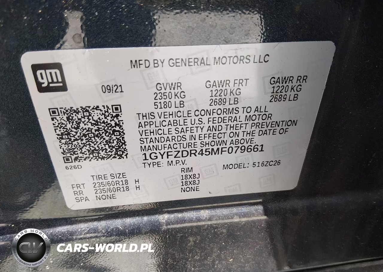 2021 Cadillac Xt4 Awd Premium Luxury VIN:1GYFZDR45MF079661 - 9