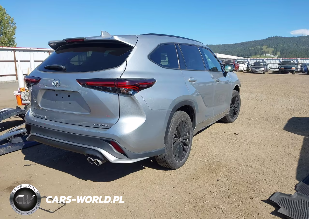 2024 Toyota Highlander Xse VIN:5TDKDRBH4RS540949 - 4