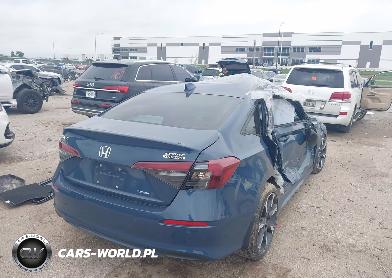 2025 Honda Civic Hybrid Sport-Sport Touring VIN:2HGFE4F80SH304235 - 4