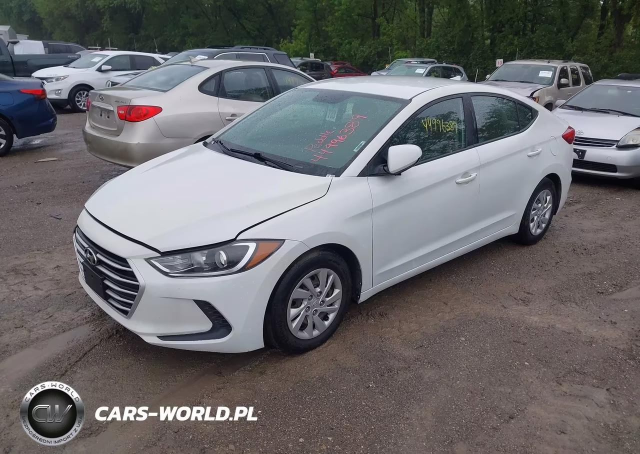 2017 Hyundai Elantra Se VIN:5NPD74LF0HH126233 - 2