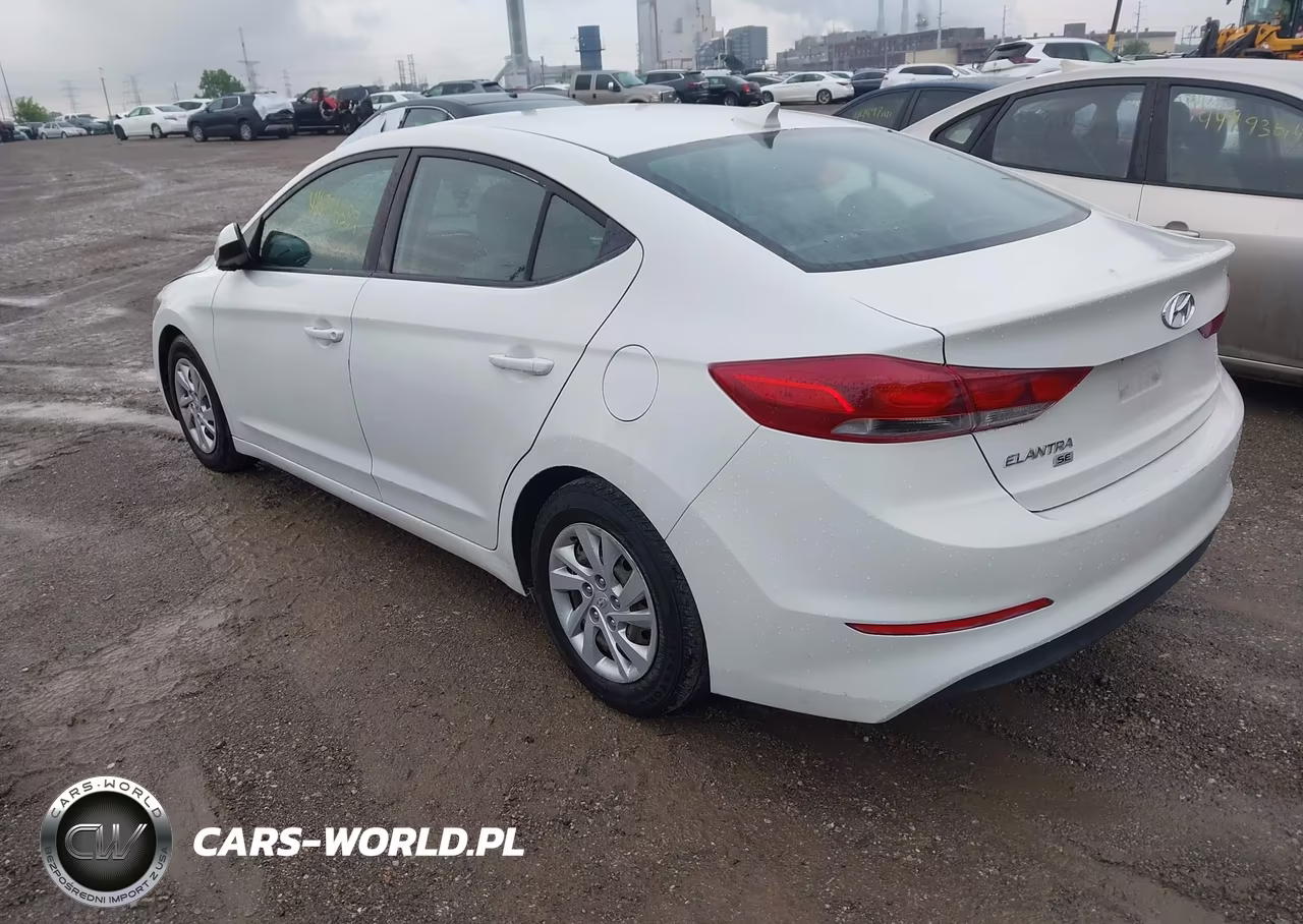 2017 Hyundai Elantra Se VIN:5NPD74LF0HH126233 - 3
