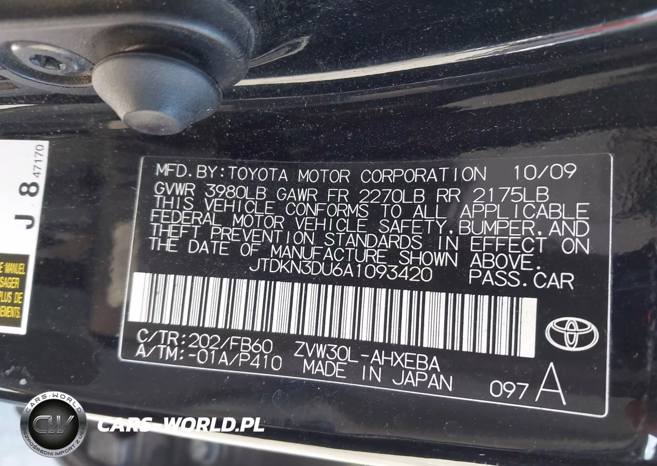 2010 Toyota Prius Ii VIN:JTDKN3DU6A1093420 - 9