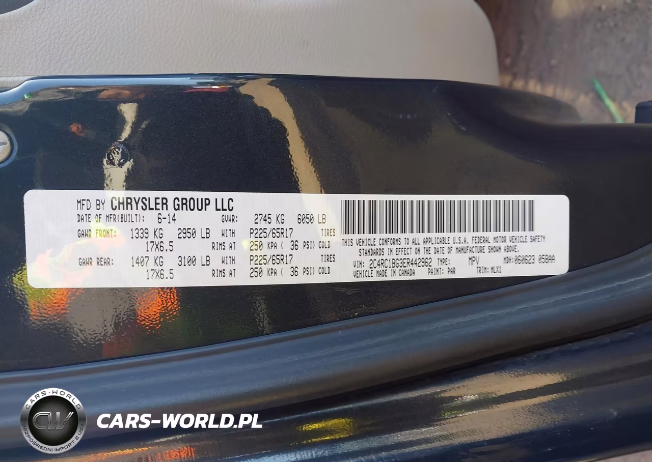 2014 Chrysler Town & Country Touring VIN:2C4RC1BG3ER442962 - 9