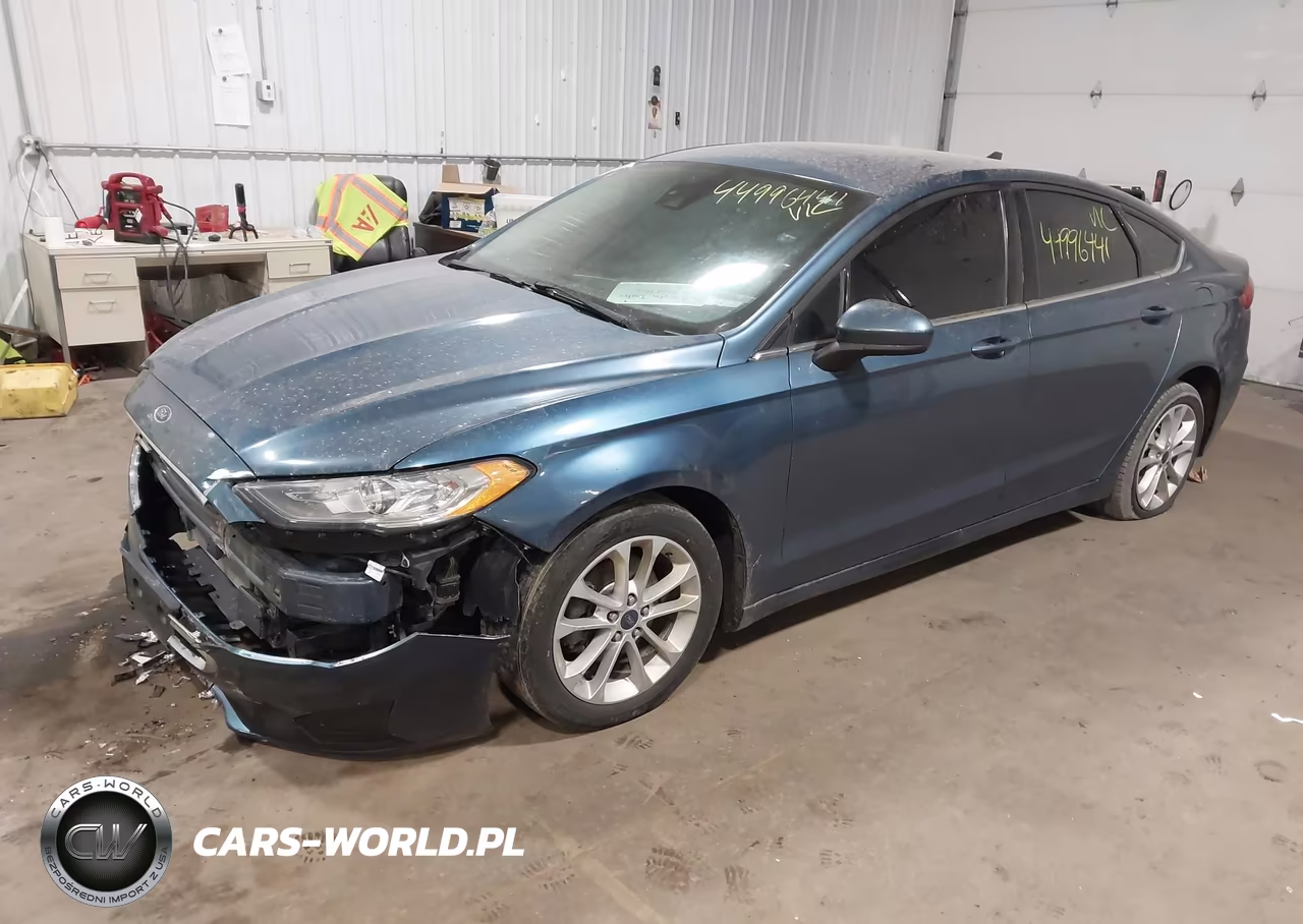 2019 Ford Fusion Se VIN:3FA6P0HD1KR250224 - 2