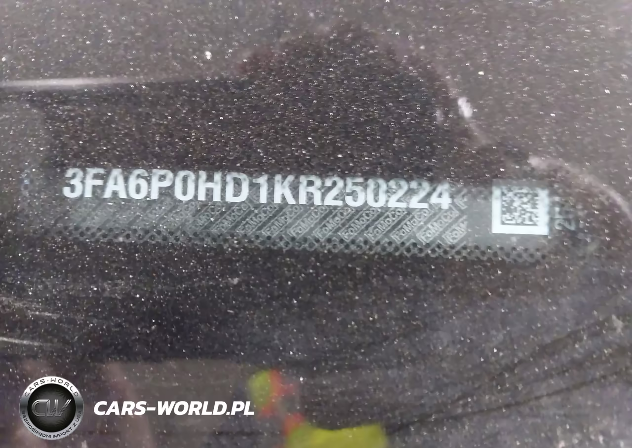 2019 Ford Fusion Se VIN:3FA6P0HD1KR250224 - 9