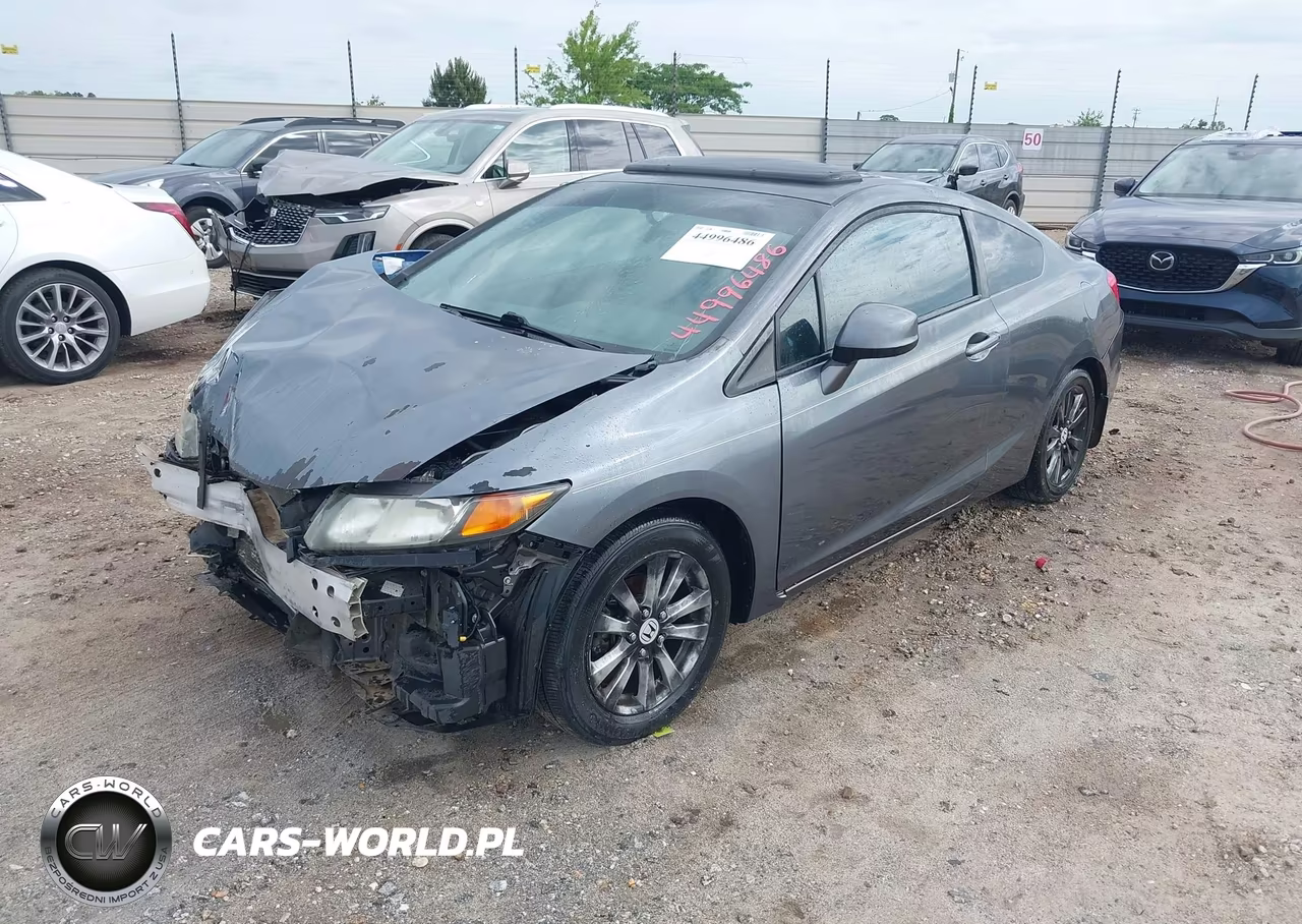 2012 Honda Civic Ex VIN:2HGFG3B89CH506633 - 2