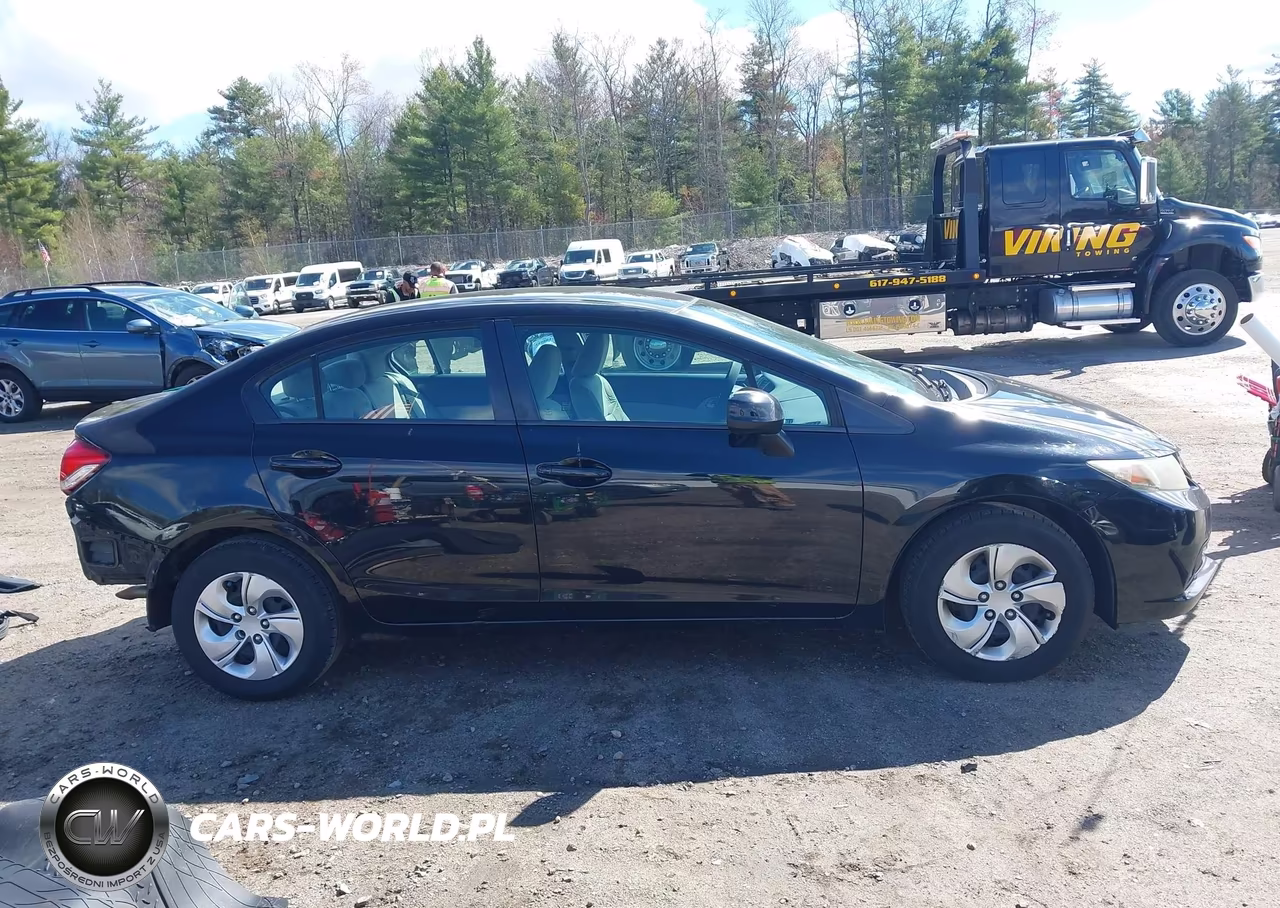 2013 Honda Civic Lx VIN:19XFB2F50DE240276 - 14