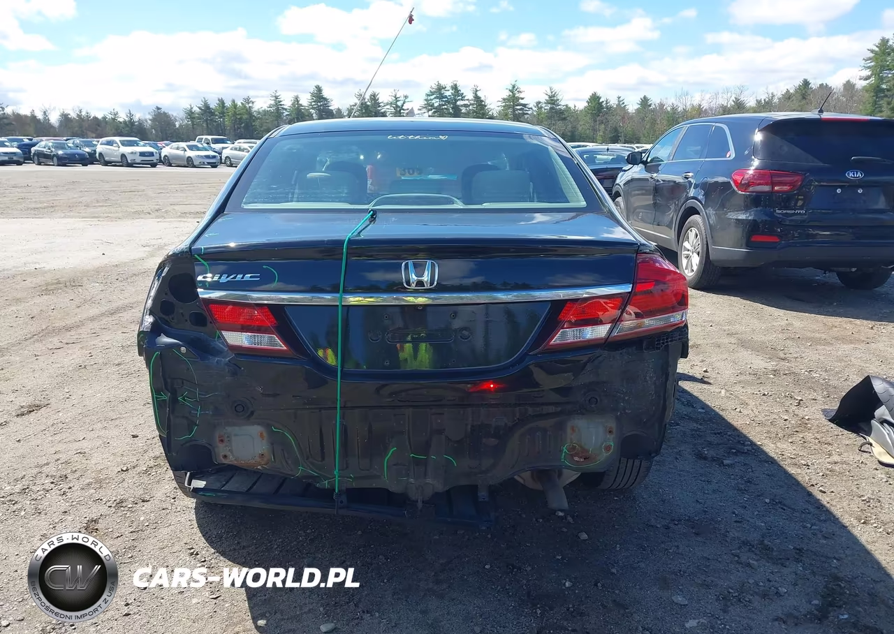 2013 Honda Civic Lx VIN:19XFB2F50DE240276 - 17