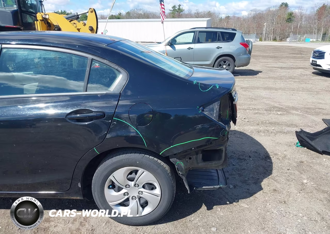 2013 Honda Civic Lx VIN:19XFB2F50DE240276 - 19