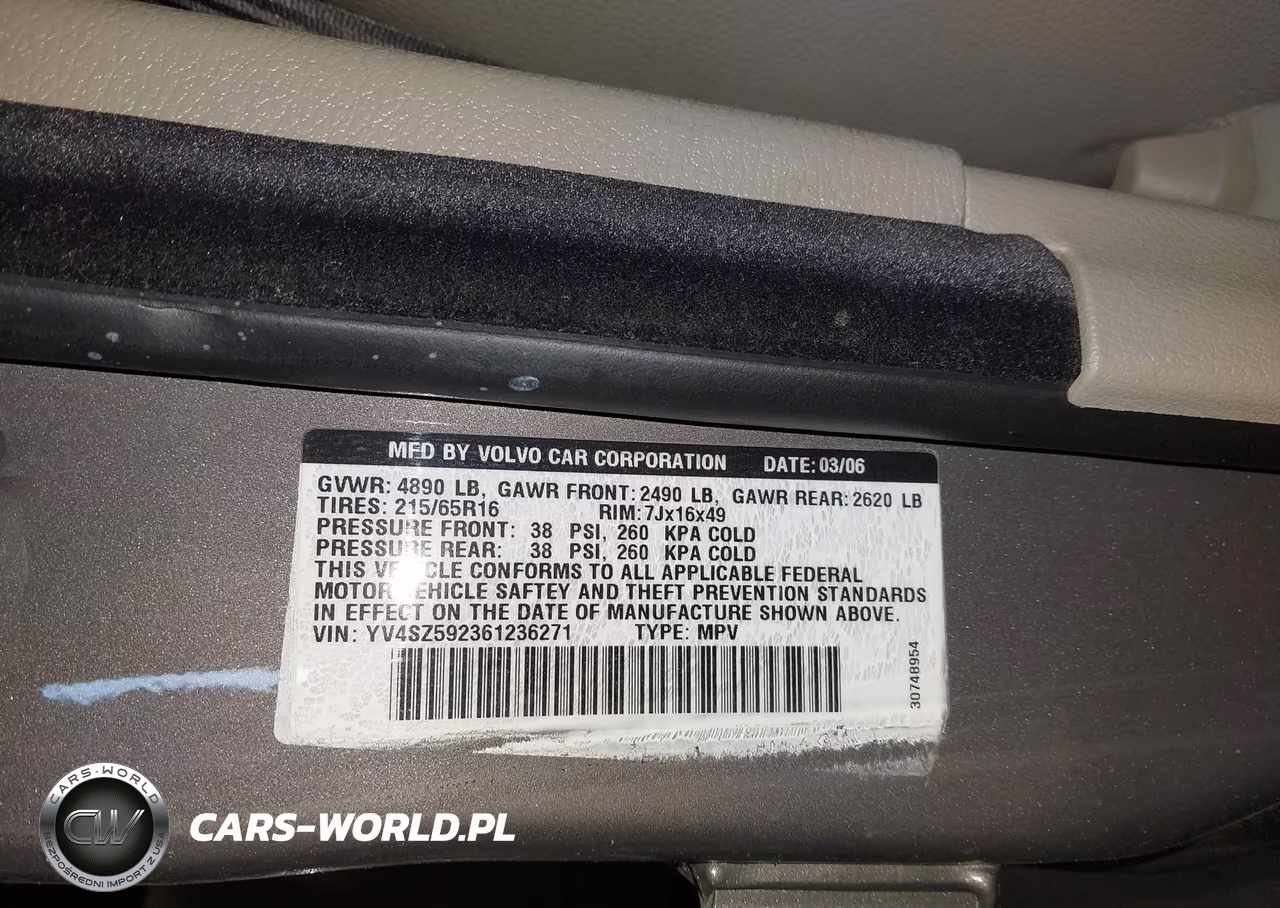 2006 Volvo Xc70 2.5T-Volvo Ocean Race Edition VIN:YV4SZ592361236271 - 9