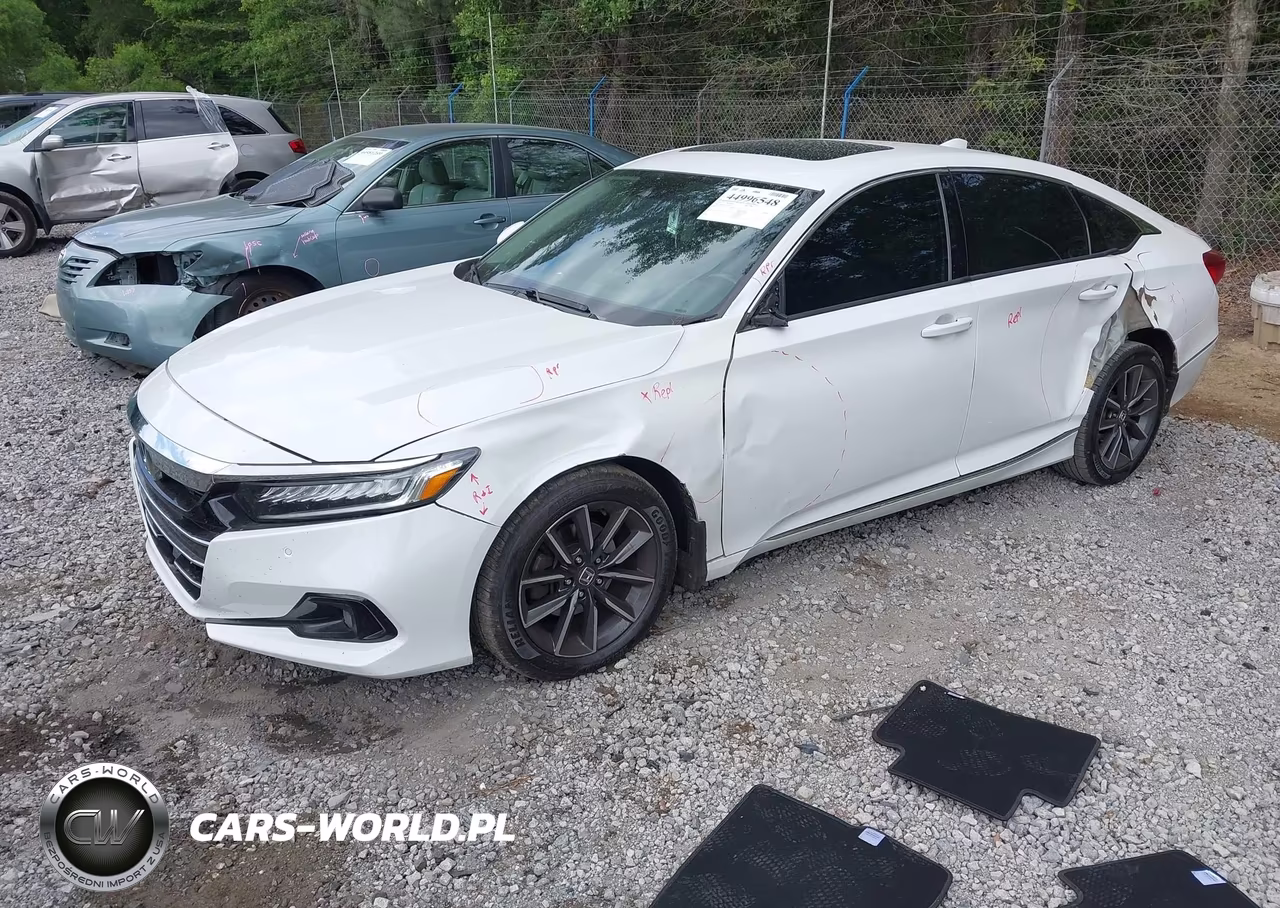2022 Honda Accord Ex-L VIN:1HGCV1F57NA025133 - 2