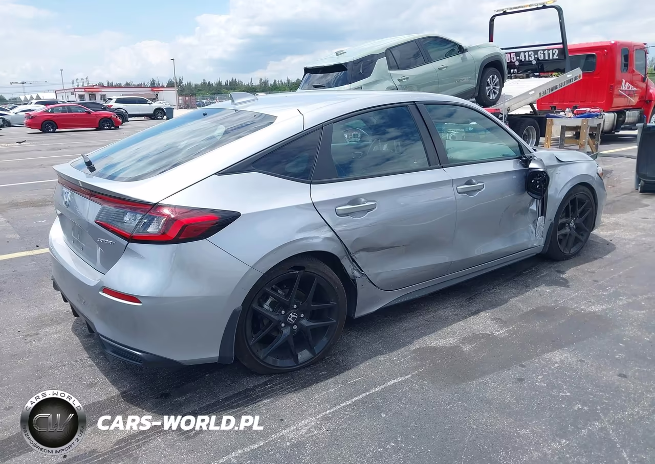 2025 Honda Civic Sedan Sport VIN:19XFL2H82SE031476 - 4
