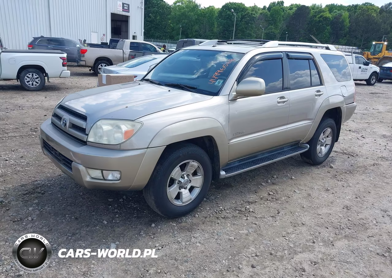 2003 Toyota 4Runner Limited V6 VIN:JTEZU17R630005001 - 2