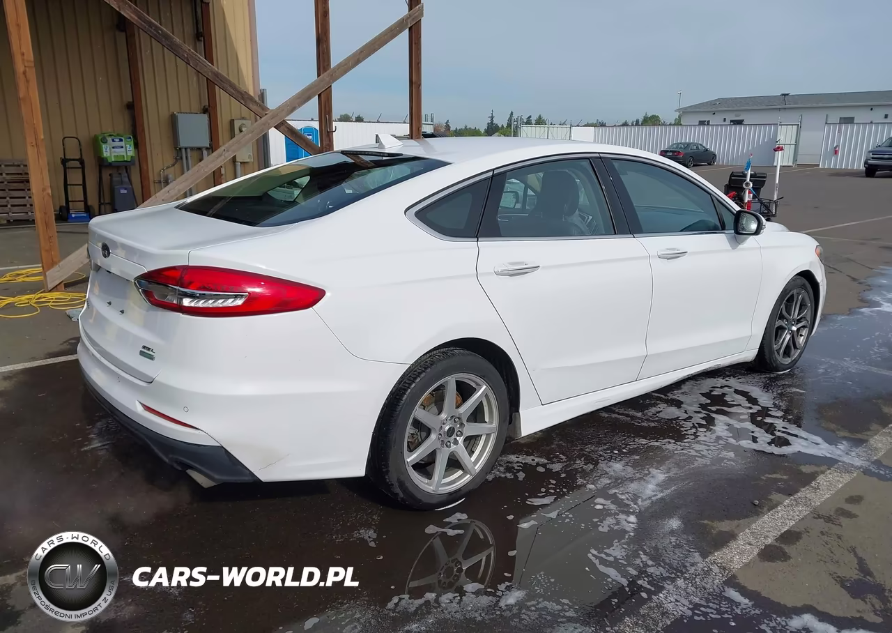2019 Ford Fusion Sel VIN:3FA6P0CD7KR233709 - 4