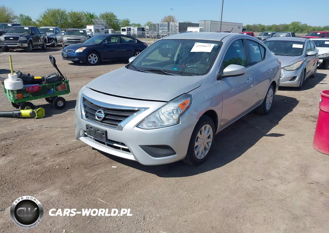 2019 Nissan Versa 1.6 Sv VIN:3N1CN7AP6KL843339 - 2