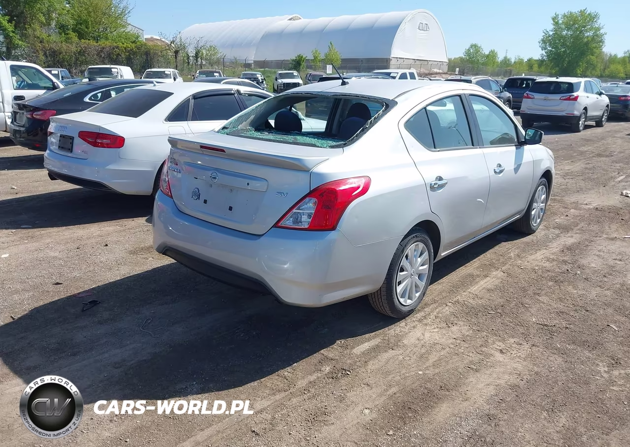 2019 Nissan Versa 1.6 Sv VIN:3N1CN7AP6KL843339 - 4