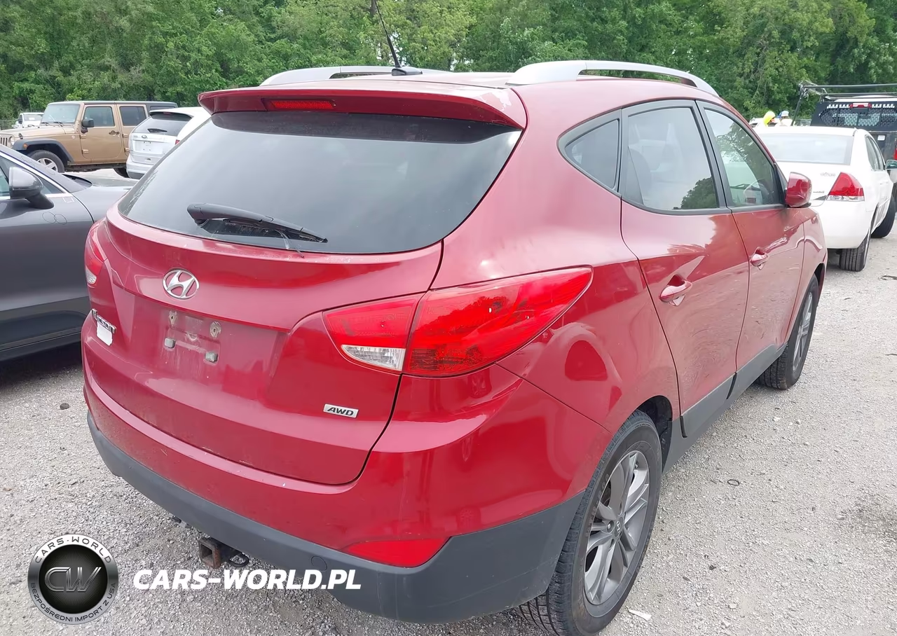 2015 Hyundai Tucson Se VIN:KM8JUCAG9FU022856 - 4