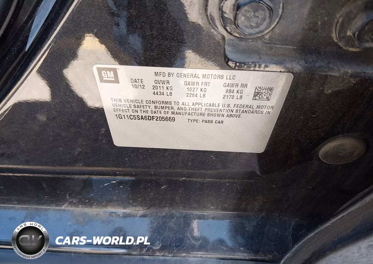 2013 Chevrolet Malibu 1Lt VIN:1G11C5SA6DF205669 - 9