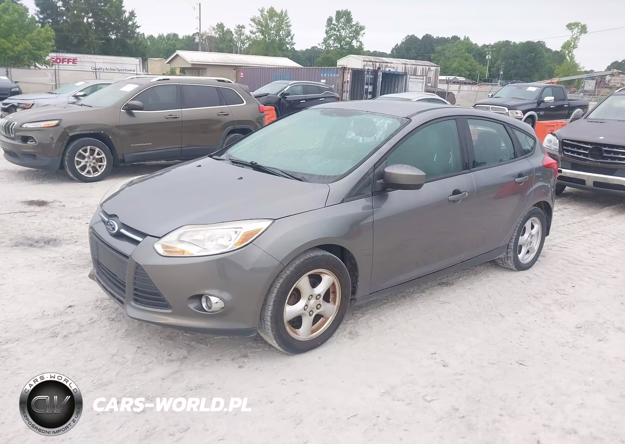 2012 Ford Focus Se VIN:1FAHP3K23CL122987 - 2