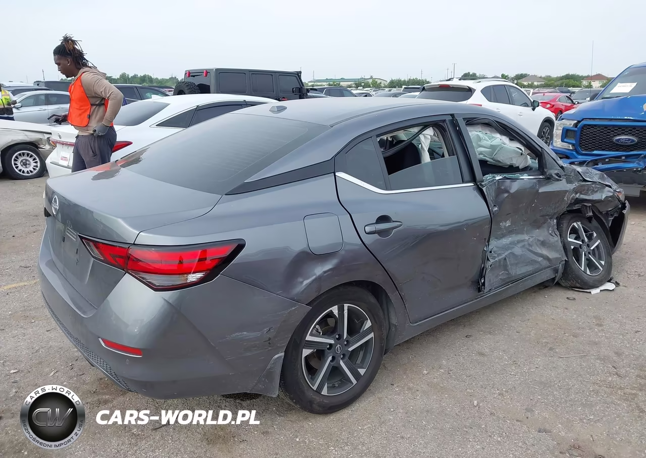 2025 Nissan Sentra Sv VIN:3N1AB8CV3SY407648 - 4