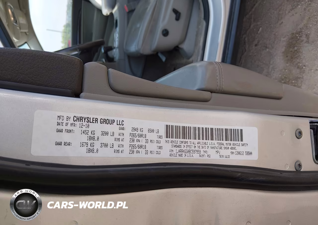 2011 Jeep Grand Cherokee Laredo VIN:1J4RR4GG0BC597959 - 9