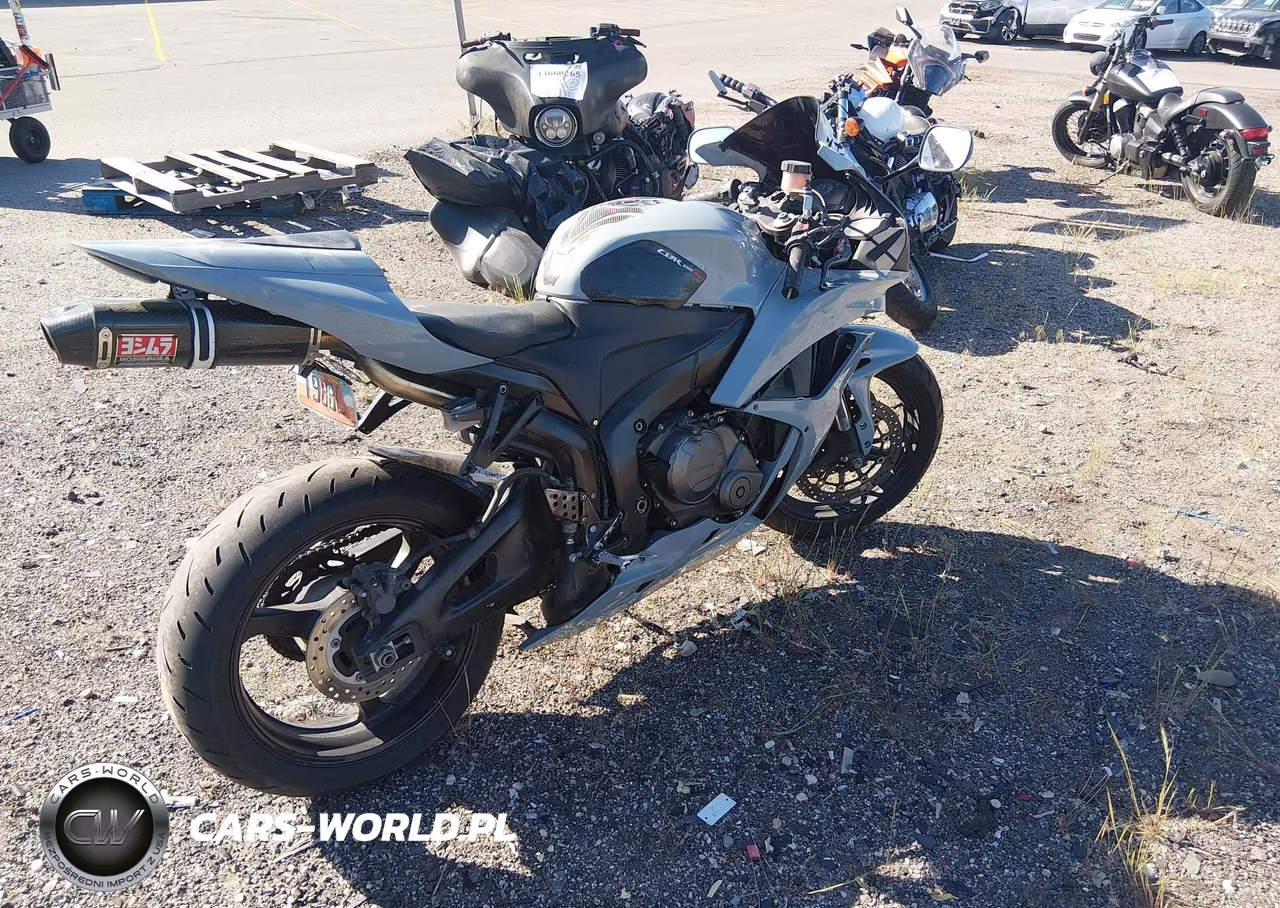 2008 Honda Cbr600 Rr VIN:JH2PC40488M100911 - 4