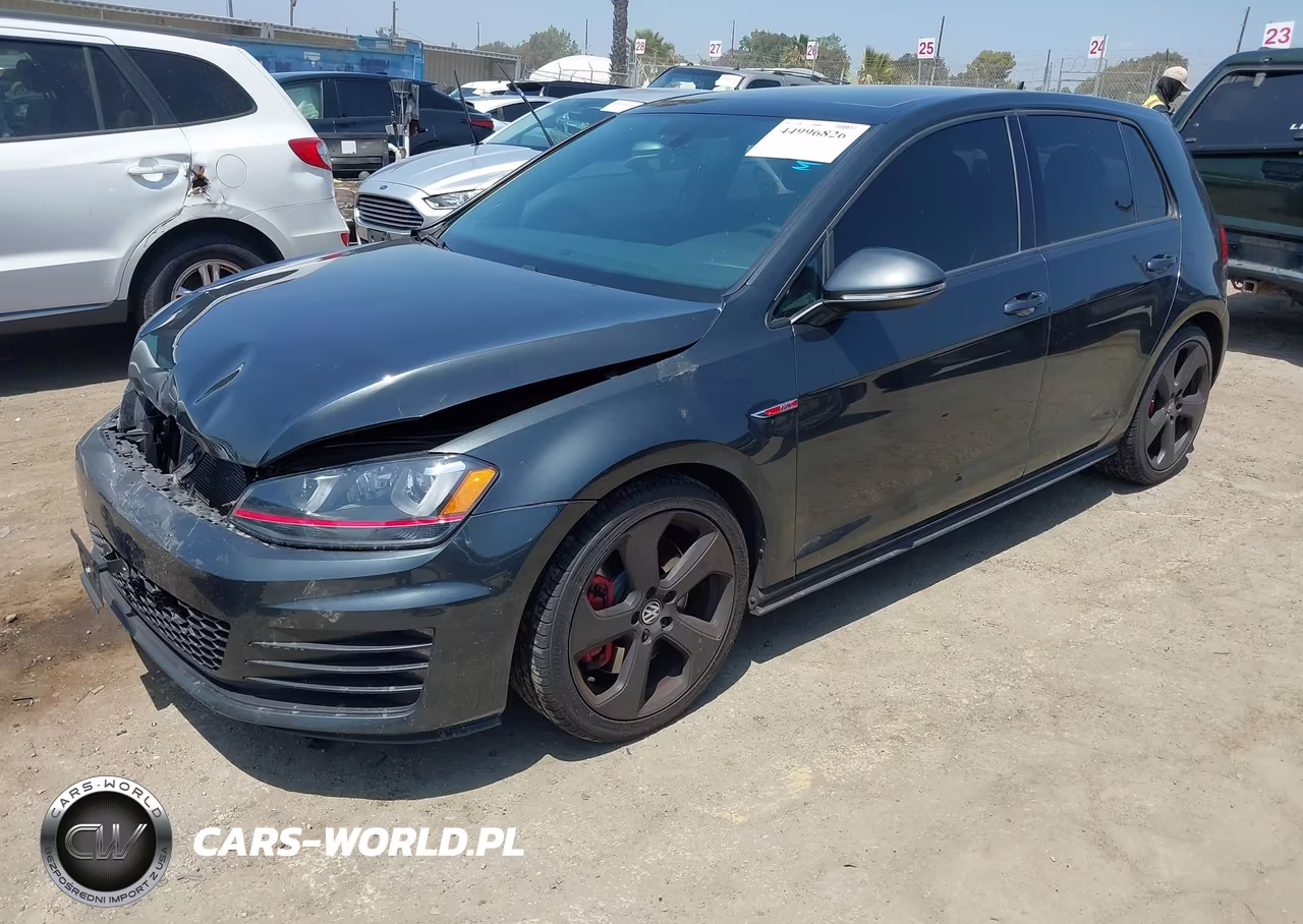 2016 Volkswagen Golf Gti Se W-Performance Package 4-Door VIN:3VW447AU9GM034393 - 2