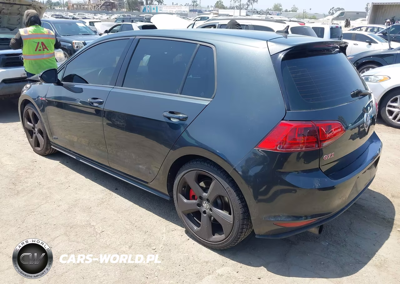 2016 Volkswagen Golf Gti Se W-Performance Package 4-Door VIN:3VW447AU9GM034393 - 3