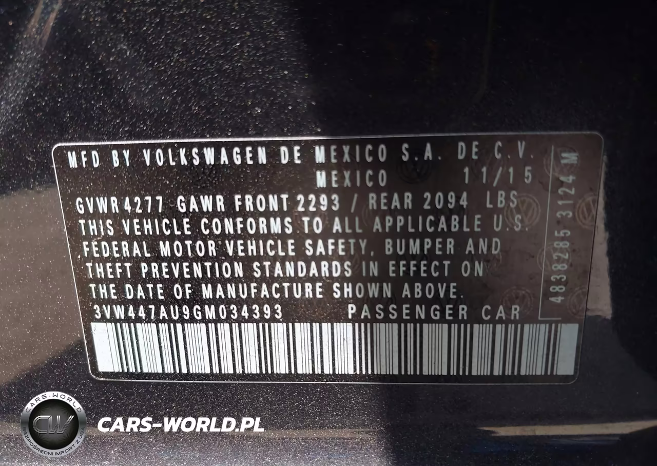 2016 Volkswagen Golf Gti Se W-Performance Package 4-Door VIN:3VW447AU9GM034393 - 9