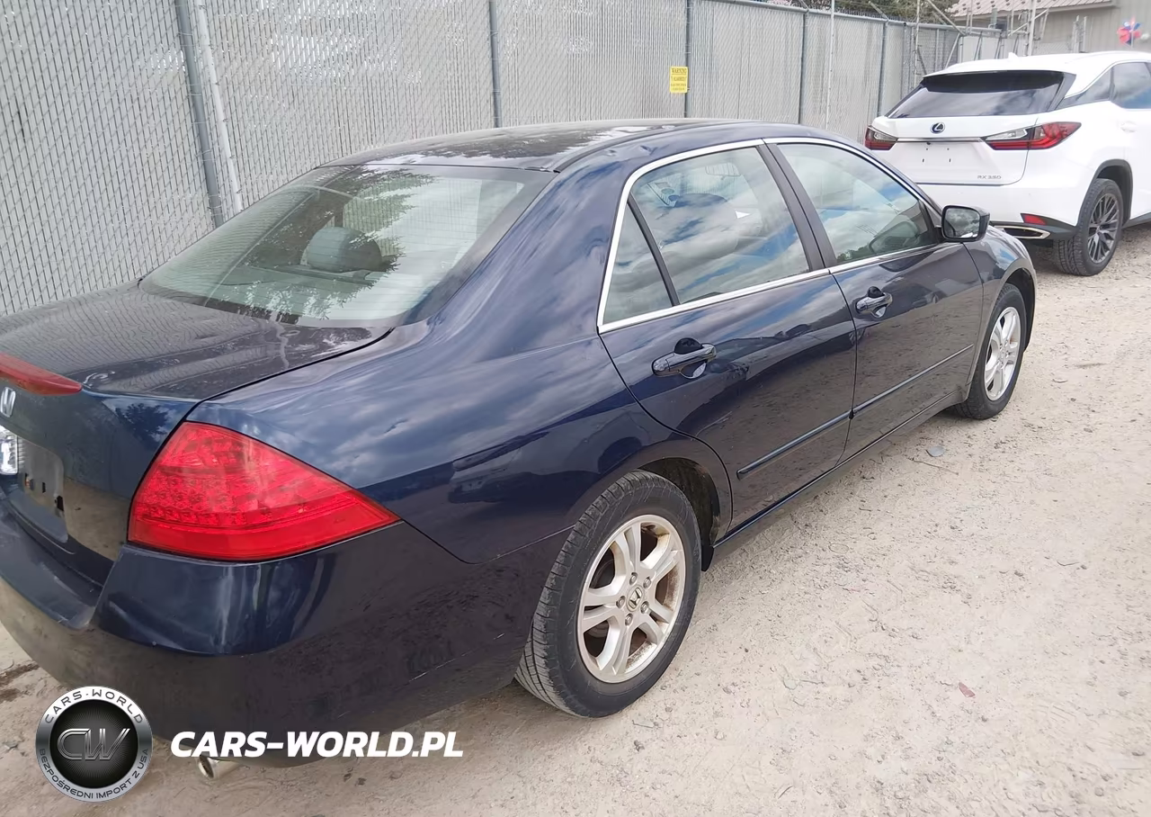 2007 Honda Accord 2.4 Se VIN:1HGCM56387A002391 - 4