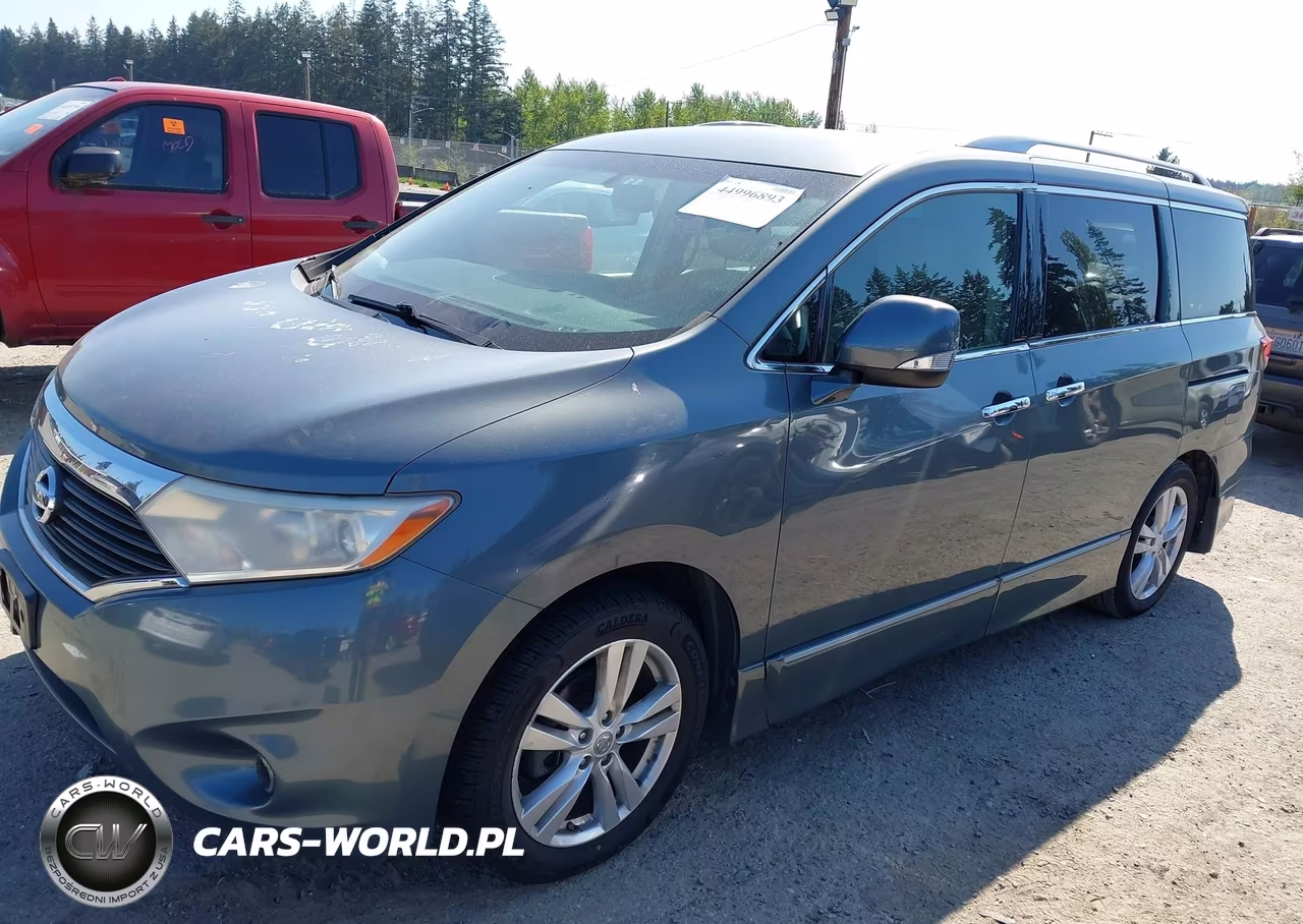 2011 Nissan Quest Sl VIN:JN8AE2KP0B9002071 - 2