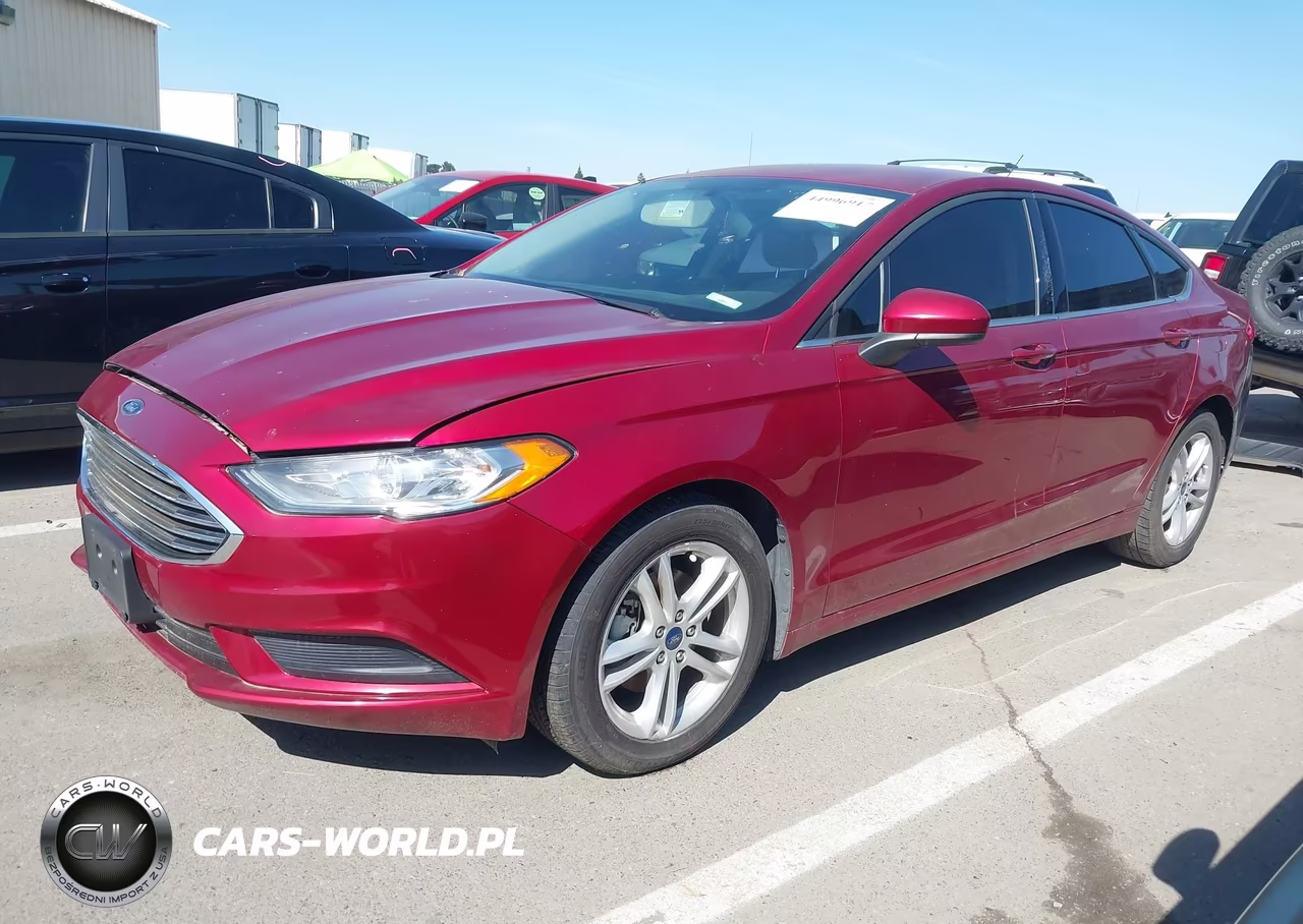 2018 Ford Fusion S VIN:3FA6P0G7XJR277741 - 2