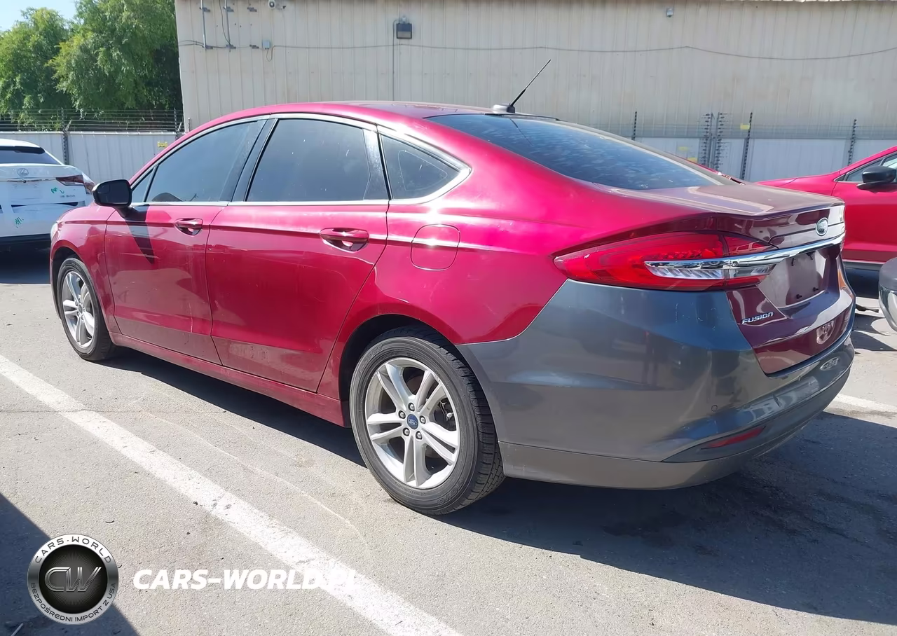 2018 Ford Fusion S VIN:3FA6P0G7XJR277741 - 3