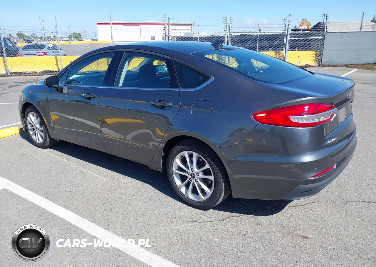 2020 Ford Fusion Hybrid Se VIN:3FA6P0LUXLR265037 - 3