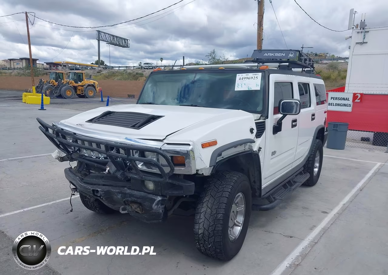 2003 Hummer H2 VIN:5GRGN23U63H130315 - 2