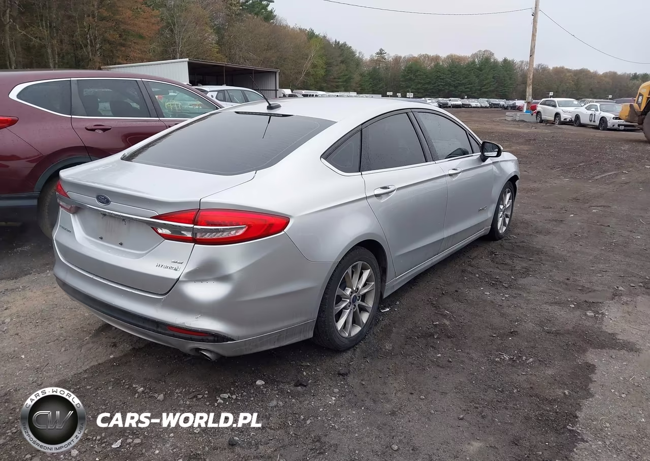 2017 Ford Fusion Hybrid Se VIN:3FA6P0LU4HR237838 - 4