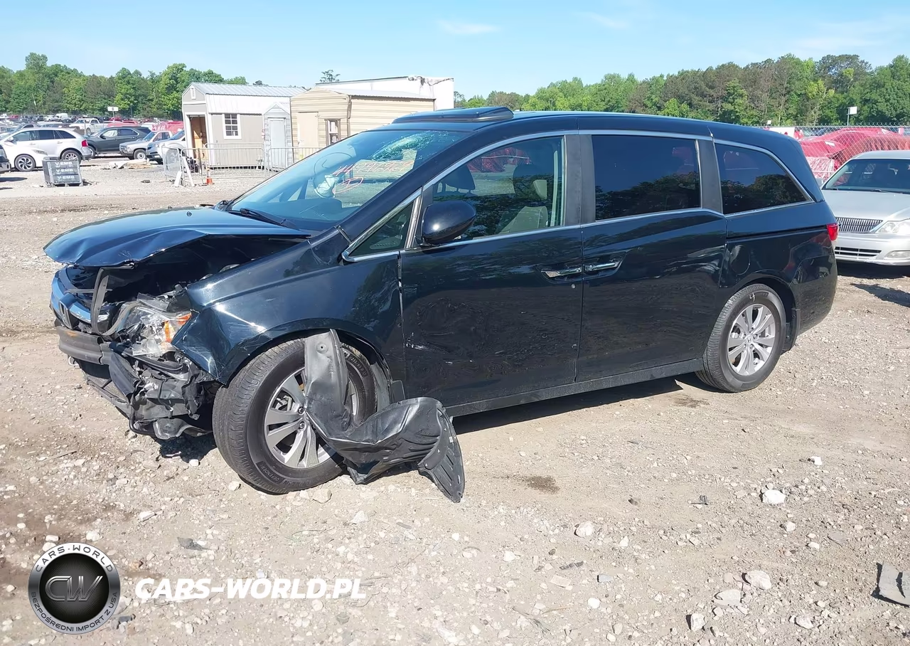 2016 Honda Odyssey Ex-L VIN:5FNRL5H61GB106263 - 2