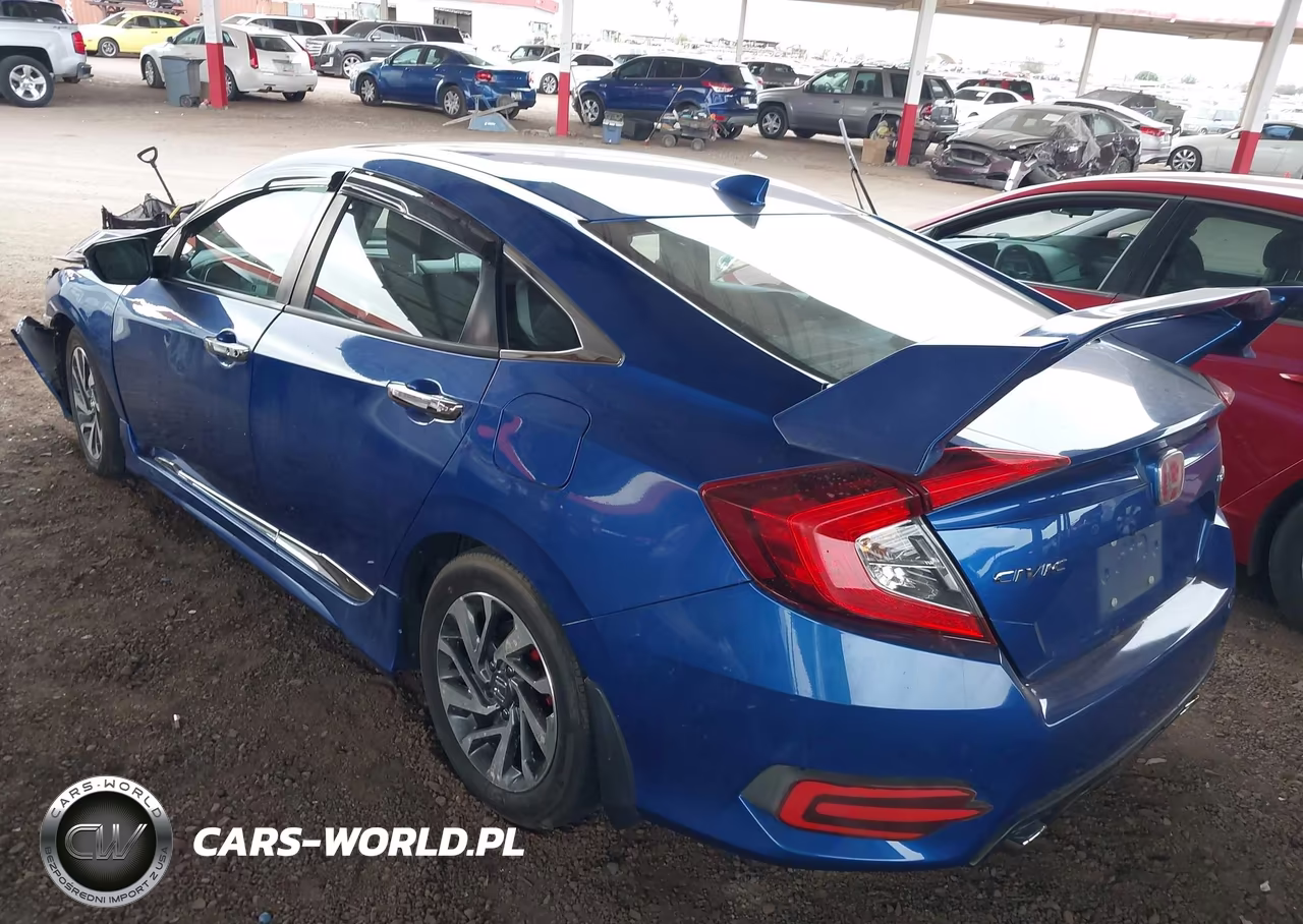 2018 Honda Civic Ex VIN:2HGFC2F75JH592642 - 3