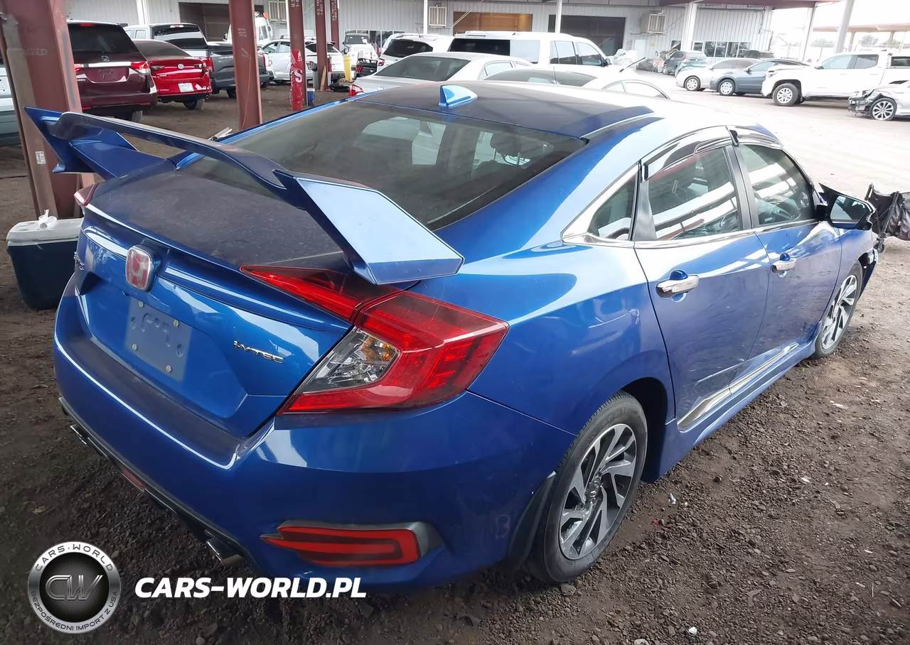 2018 Honda Civic Ex VIN:2HGFC2F75JH592642 - 4