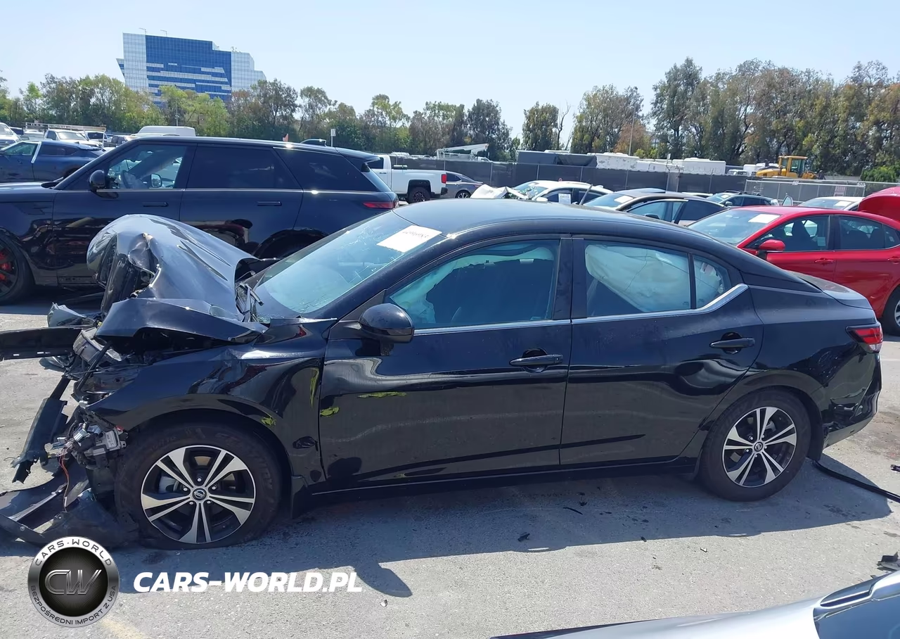 2022 Nissan Sentra Sv Xtronic Cvt VIN:3N1AB8CV8NY295191 - 14