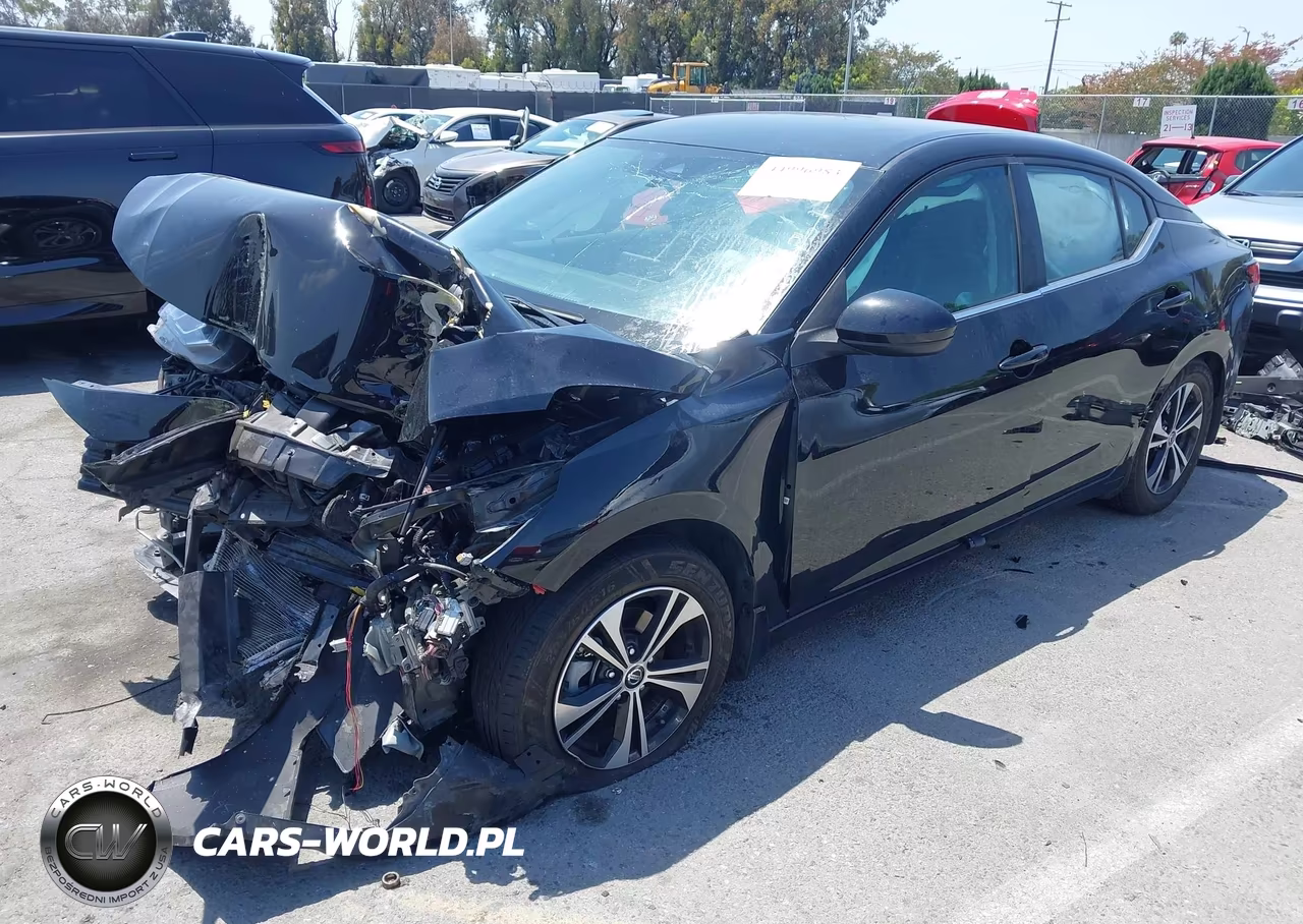2022 Nissan Sentra Sv Xtronic Cvt VIN:3N1AB8CV8NY295191 - 2