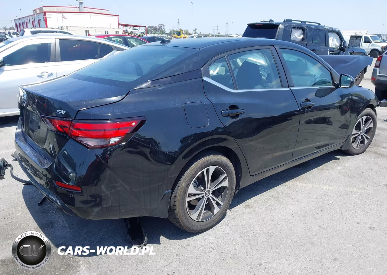 2022 Nissan Sentra Sv Xtronic Cvt VIN:3N1AB8CV8NY295191 - 4