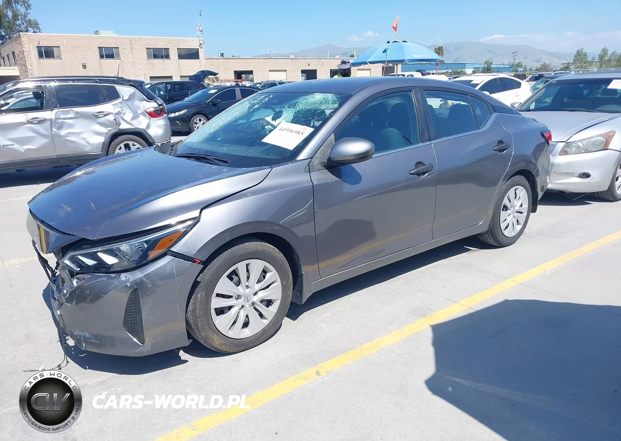 2024 Nissan Sentra S Xtronic Cvt VIN:3N1AB8BV4RY344510 - 2