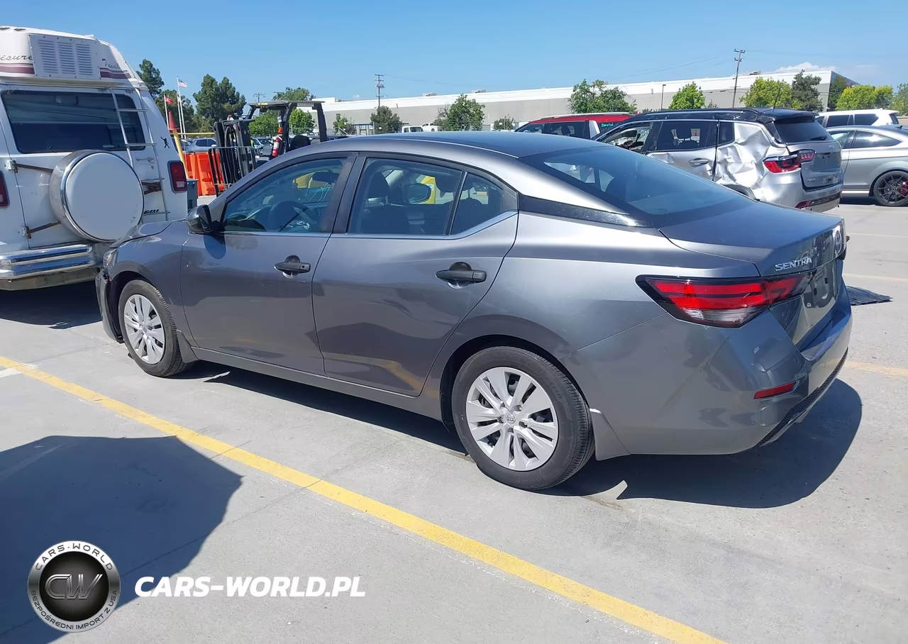 2024 Nissan Sentra S Xtronic Cvt VIN:3N1AB8BV4RY344510 - 3
